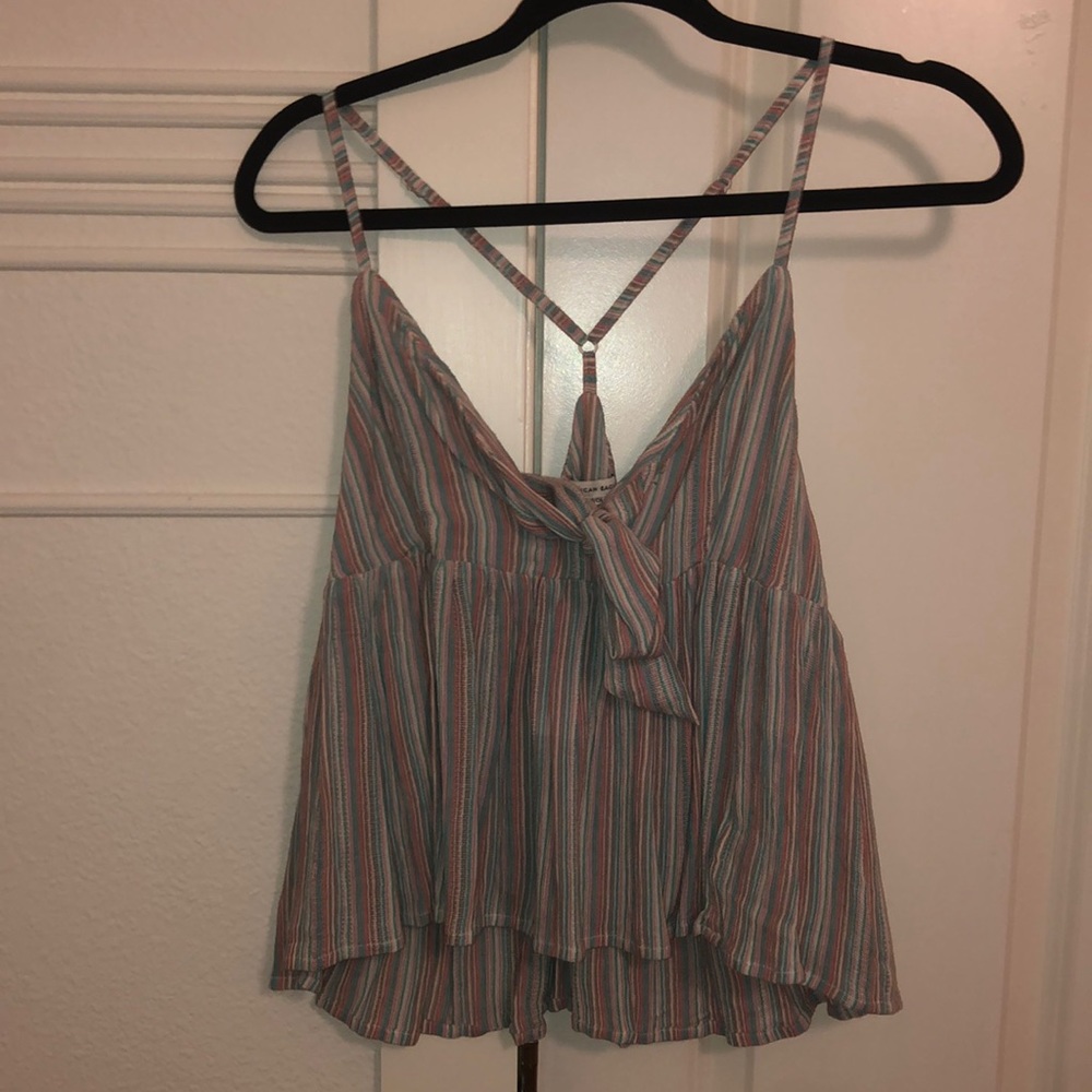 Tank top that ties in the front from American Eagle Size small
